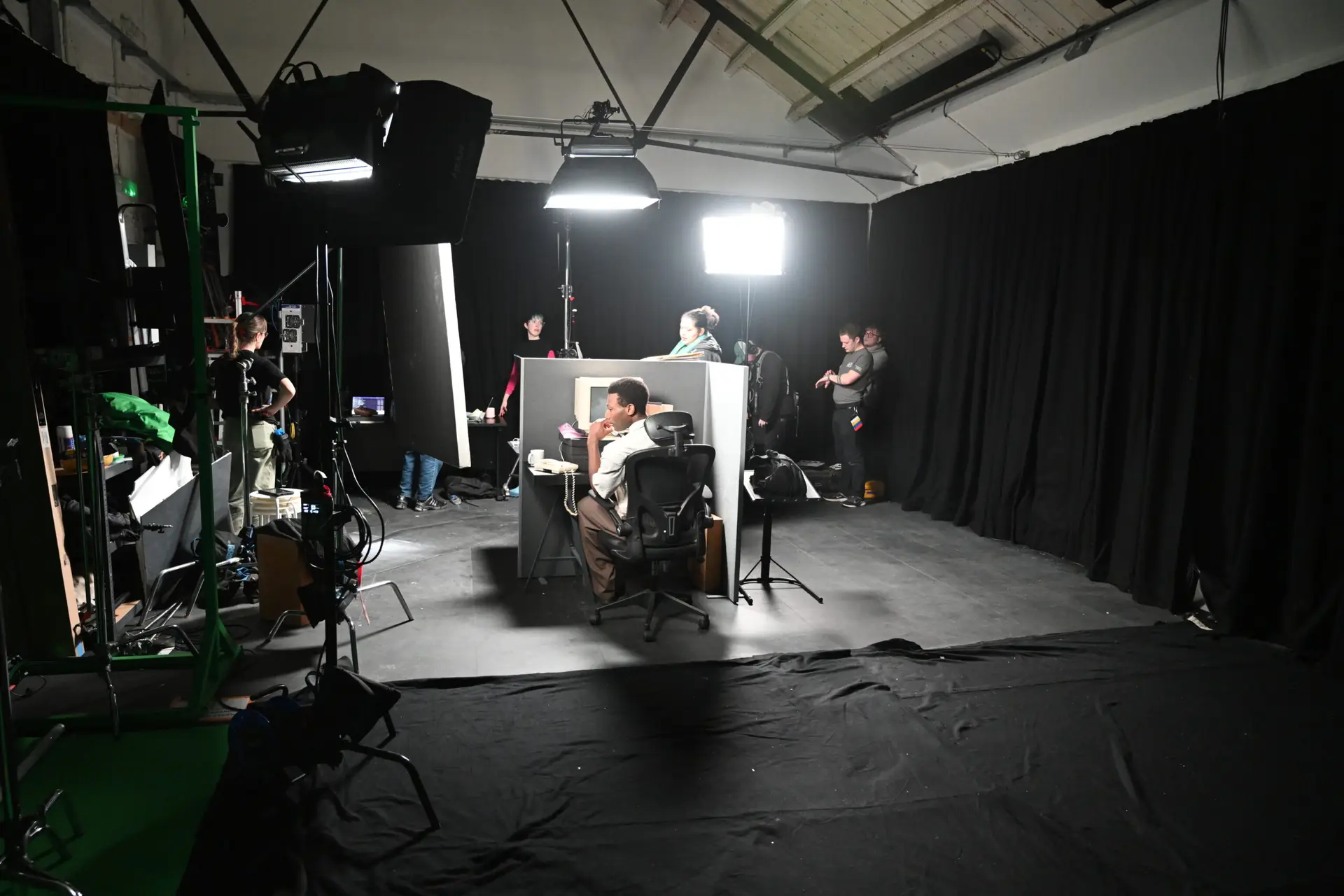 Behind the scenes from Out Of Office