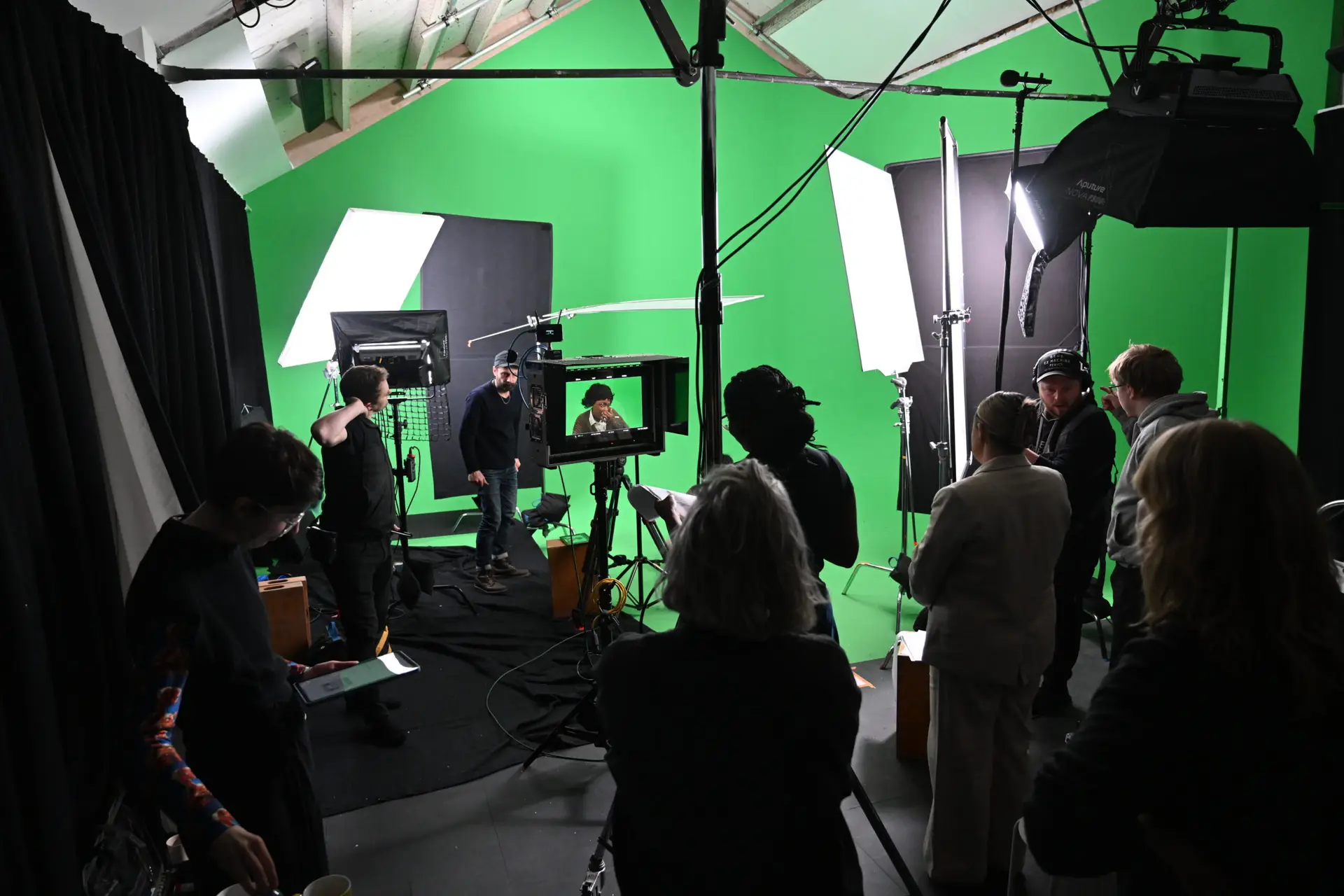 Behind the scenes from Out Of Office