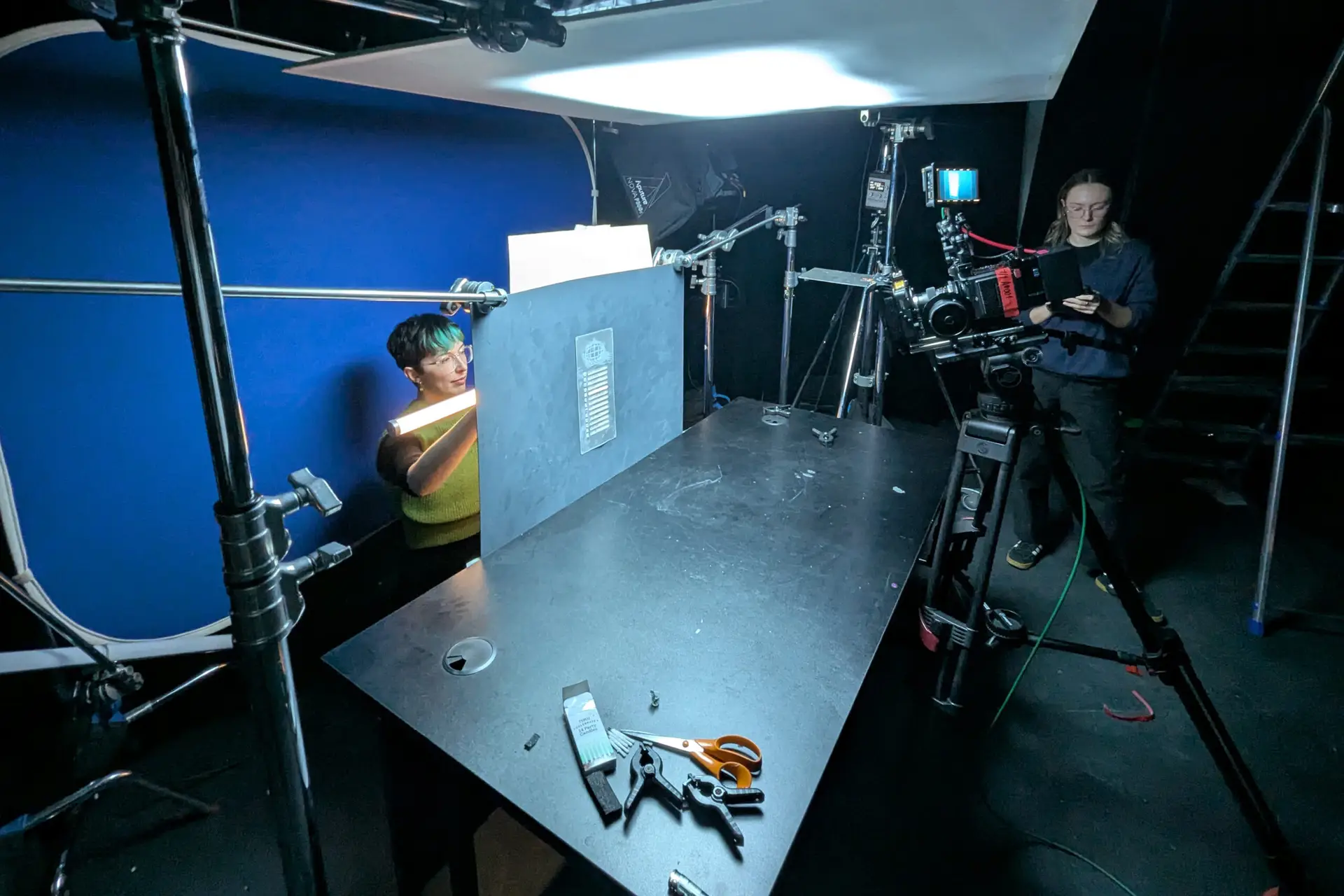 Behind the scenes from Out Of Office