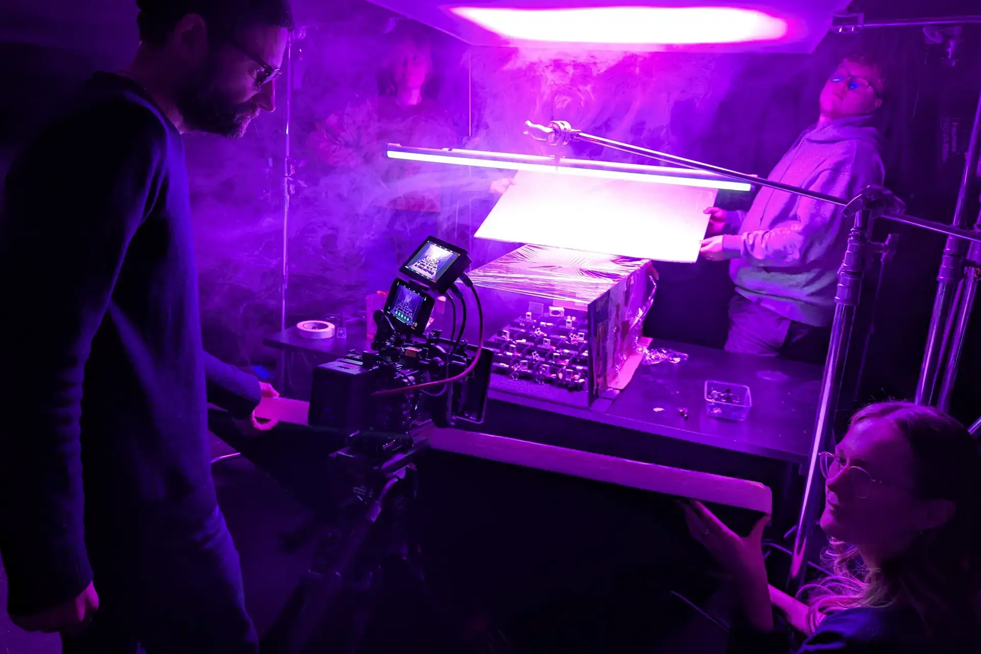 Behind the scenes from Out Of Office